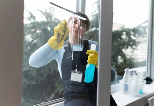 Nettoyage de vitres intérieures et extérieures à Guillaumes